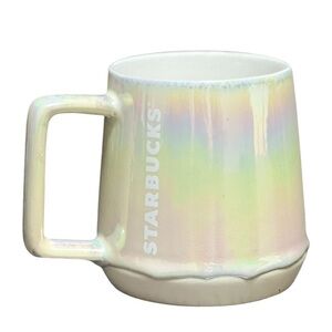 Starbucks White Drip 2019 Holiday 12 Fl Oz Cermic Large Cup Mug